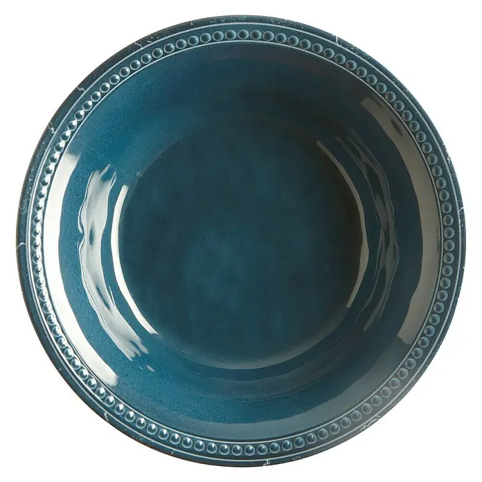 Marine Business Harmony Plato redondo Lagoon - 6 uds., Diámetro: 21 cm, Plástico, Azul