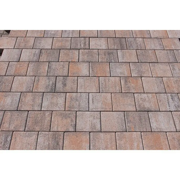 Seesteiner Pflasterstein Piazza - L x B x S: 15 x 15 x 5 cm, Muschelkalk, Beton