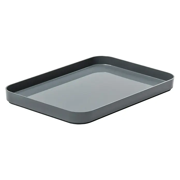 SmartStore Poklopac Compact - D x Š x V: 29 x 20 x 2,5 cm, Plastika, Sive boje - Pogled sprijeda