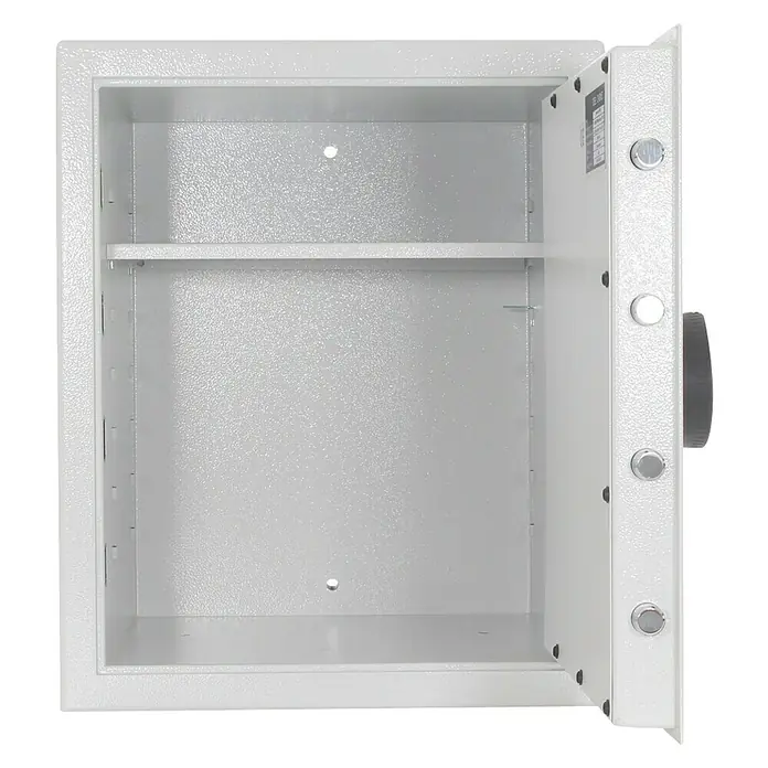 Rottner Möbeltresor Homestar - Elektronisches Zahlenschloss, L x B x H: 38 x 43,5 x 53 cm, Lichtgrau