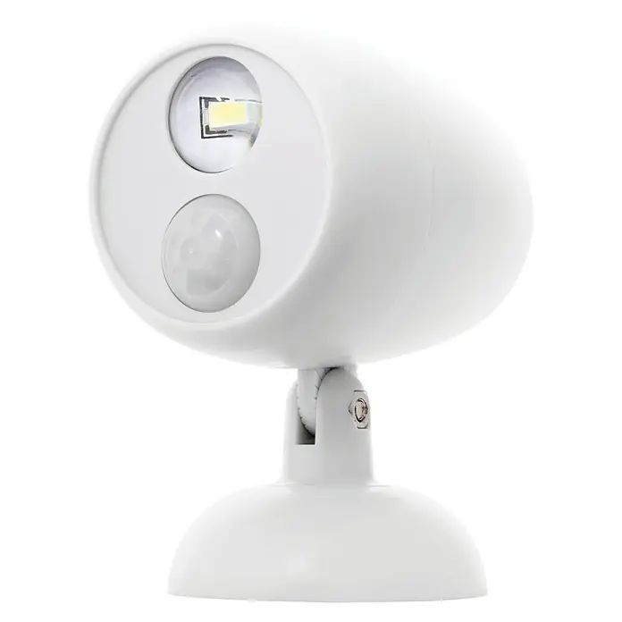 Ritter Leuchten LED usmjereni reflektor - 1 W, Senzor pokreta, 60 x 98 x 105 mm, Bijele boje - Pogled s desne strane