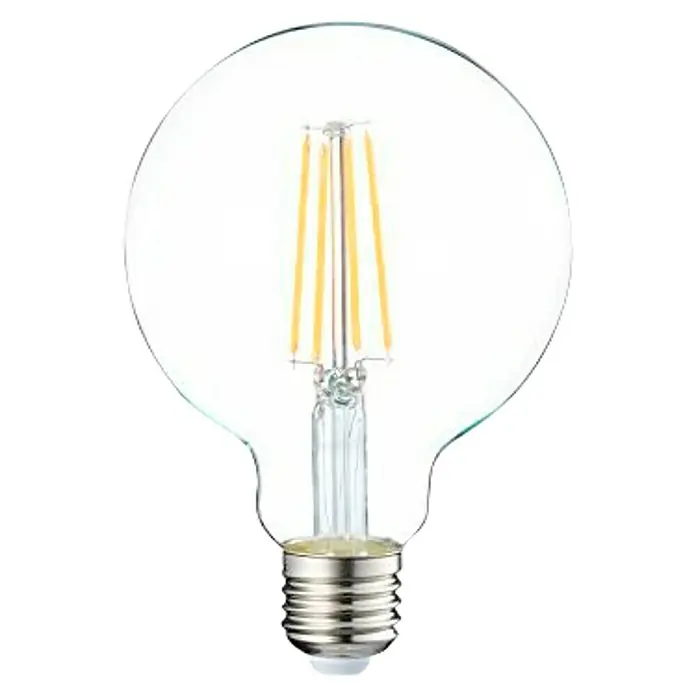 Garza Bombilla LED Vintage - E27, 4 W, Blanco cálido, 380 lm, Transparente