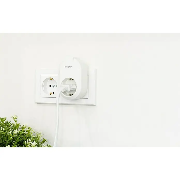 REV WiFi-Schaltsteckdose Link2Home - Weiß, 10 A, 230 V