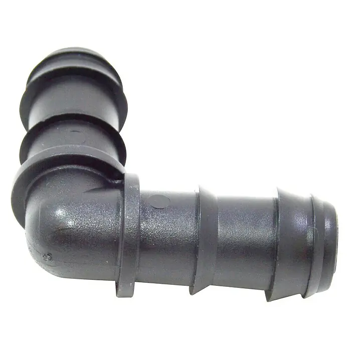 Codo goteo - Diámetro: 16 mm, 50 ud., Plástico