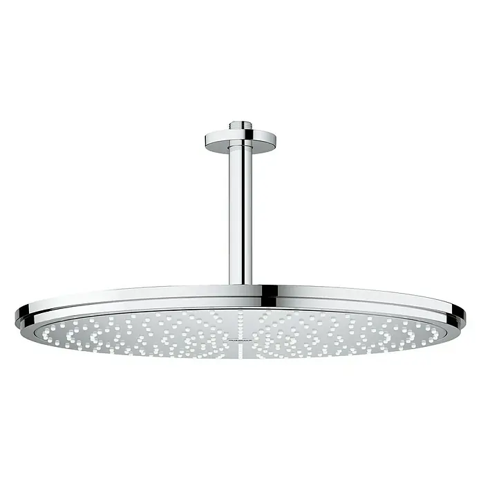 Grohe Kopfbrausen-Set Rainshower Cosmopolitan 400 - Durchmesser: 40 cm, 24 l/min bei 3 bar, Deckenmontage, Chrom - Vorderansicht