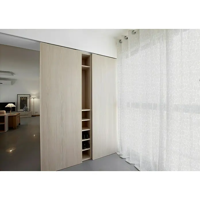 Visillo para ventana Jet Lag - 140 x 270 cm, 100% poliéster fil coupé, Blanco