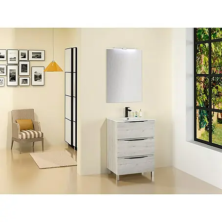 Conjunto de mueble de baño Abril