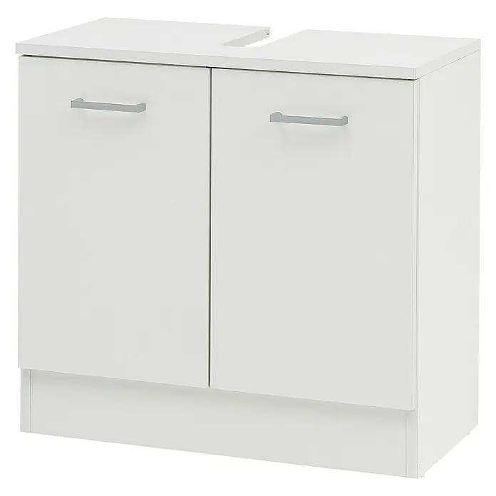 Schildmeyer Lorenz Waschtischunterschrank - 60 x 32 x 60 cm, Perlweiß - Rechte Seitenansicht