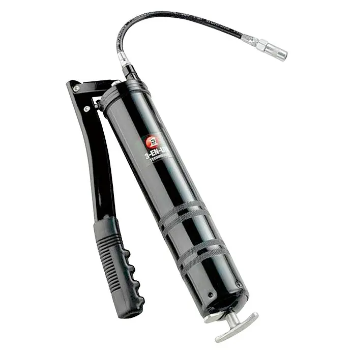 3 en 1 Bomba manual - Apto para: Cartuchos de grasa convencionales