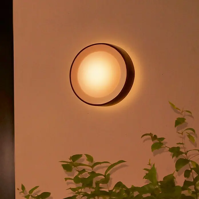 Philips Hue Aplique exterior LED Daylo - 15 W, 22 x 22 x 7,6 cm, Negro, IP44
