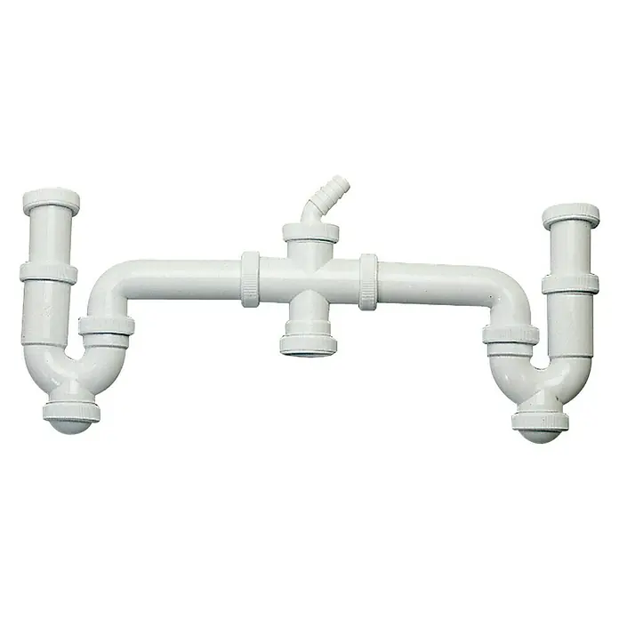 Sifón para fregadero doble - 1½"