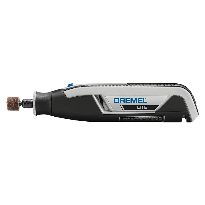 Dremel Akku-Multifunktionswerkzeug 7760-15 Lite - 3,6 V, Li-Ionen, 2 Ah, Anzahl Akkus: 1 Akku, Leerlaufdrehzahl: 8.000 U/min - 25.000 U/min - Vorderansicht