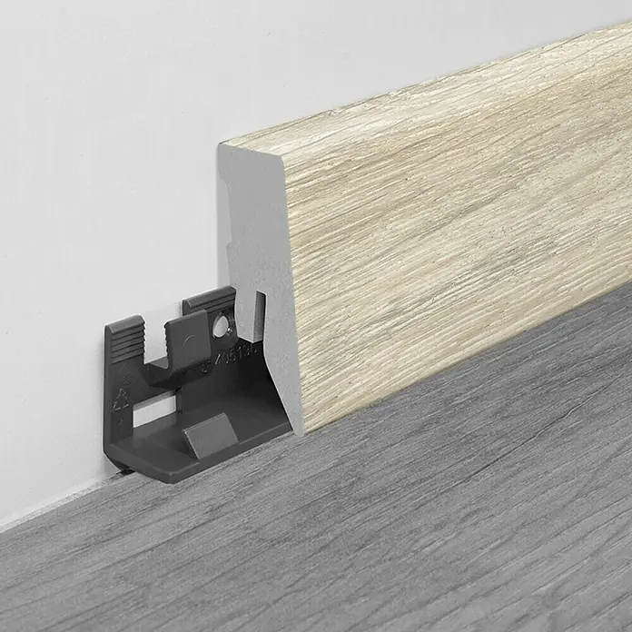 LOGOCLIC Podna kutna lajsna Off Road - 2,6 m x 18 mm x 49 mm, Ravni oblik - Detaljan prikaz
