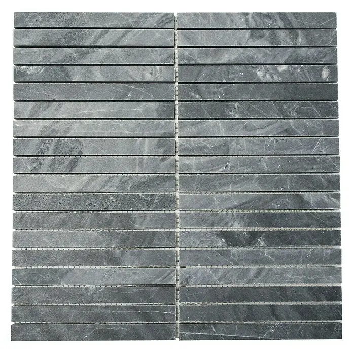 Mosaikfliese Delta XNT 40565 - 30,5 x 30,5 cm, Anthrazit, Matt - Ansicht von oben