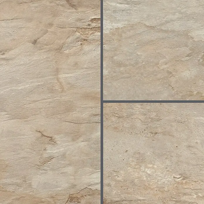LOGOCLIC Uzorak Ceramico Schiefer Plata - 296 x 195 x 1 mm, Izgled pločica