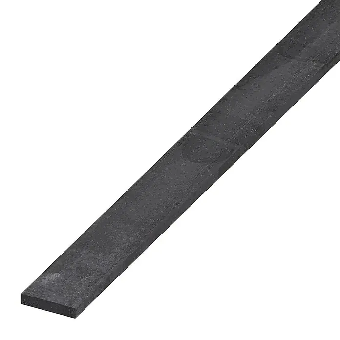 Kantoflex Plosnati profil - 1.000 x 20 mm, Debljina: 4 mm, Toplo valjani čelik - Pogled s lijeve strane