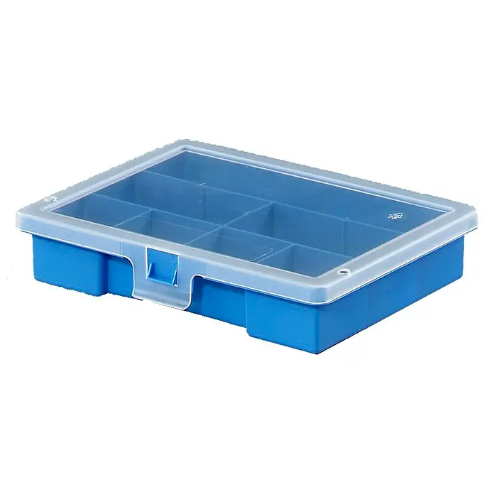 Lockweiler Kovčeg za sitni materijal Ordinus 1-7 - Broj pretinaca: 7, 180 x 150 x 36 mm - Pogled s lijeve strane