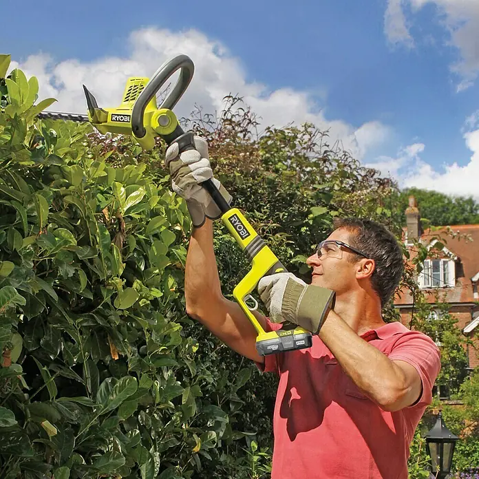 Ryobi ONE+ Akumulatorske škare za živicu OHT1850X - 18 V, Litij-ionska, Bez akumulatora, Duljina reza: 45 cm