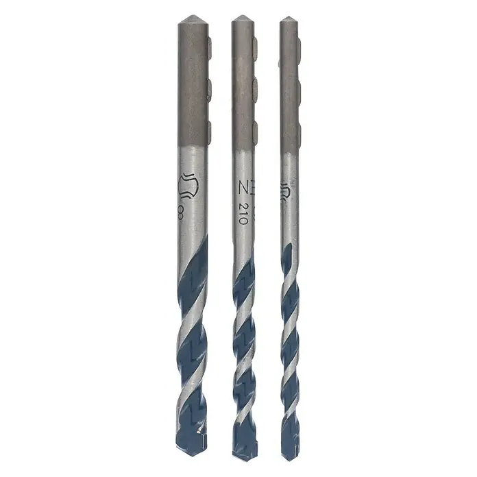 Bosch Set svrdla za beton CYL-5 - 3 -dij., 5 mm - 8 mm - Pogled sprijeda