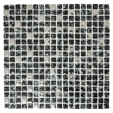 Mosaikfliese Quadrat Crystal Mix XIC 1099