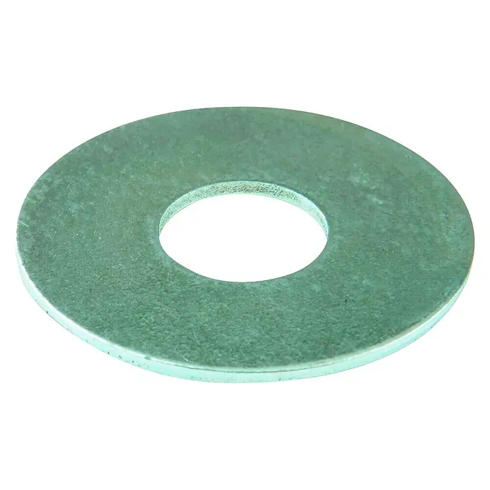 Stabilit Karosseriescheibe - Innendurchmesser: 4,3 mm, Außendurchmesser: 12 mm, Stahl, Verzinkt, 150 Stk., DIN 9021 - Ansicht von oben