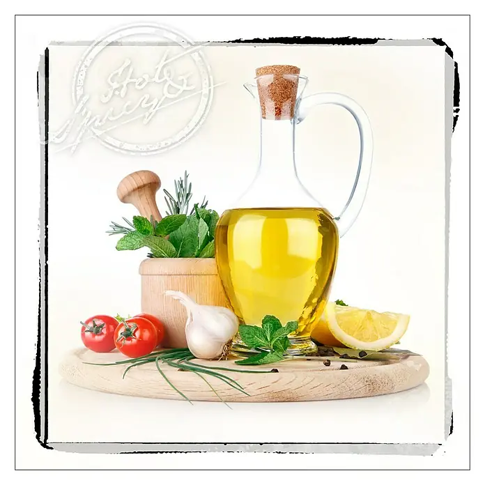 ProArt Kitchen Glasbild - Hot & Spicy I, B x H: 20 x 20 cm - Vorderansicht