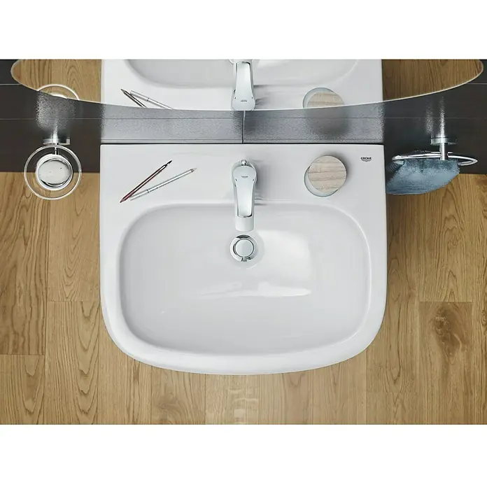 Grohe Essentials Seifenschale - Mit Halterung, Chrom, Glänzend - Vorderansicht