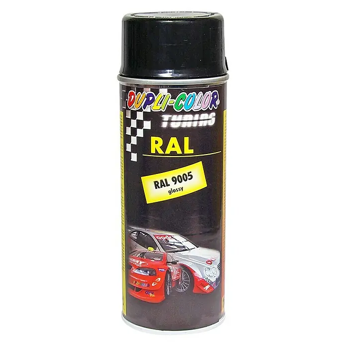 Dupli-Color Tuning Lackspray - Tiefschwarz, Glänzend - Vorderansicht