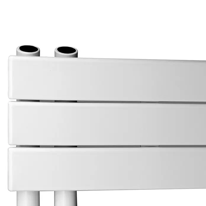 Camargue Designheizkörper Atakama - 60 x 156 cm, 910 W, Weiß - Detailaufnahme