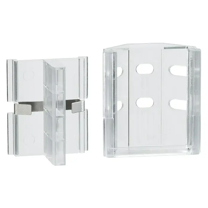 Paulmann Duo Kopča za profil Clix - 37 x 36 x 40 mm, Metal, 2 Kom. - Pogled sprijeda