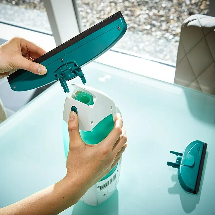 Leifheit Akku-Fenstersauger Dry & Clean - Flächenleistung: Bis 100 m²/Akkuladung, Ohne Zubehör - Vorderansicht