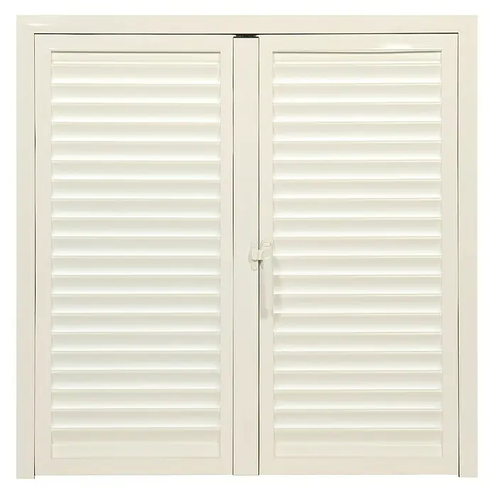 Solid Elements Ventana Mallorquina - 100 x 100 cm, Derecha, Blanco