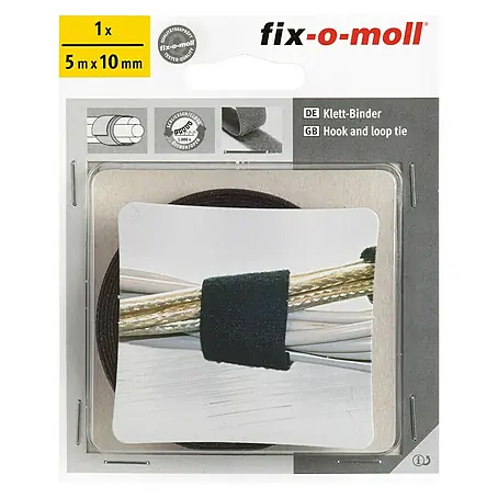Fix-o-moll  Kabelska spojnica na čičak Technic