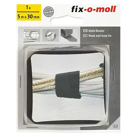 Fix-o-moll  Kabelska spojnica na čičak Technic
