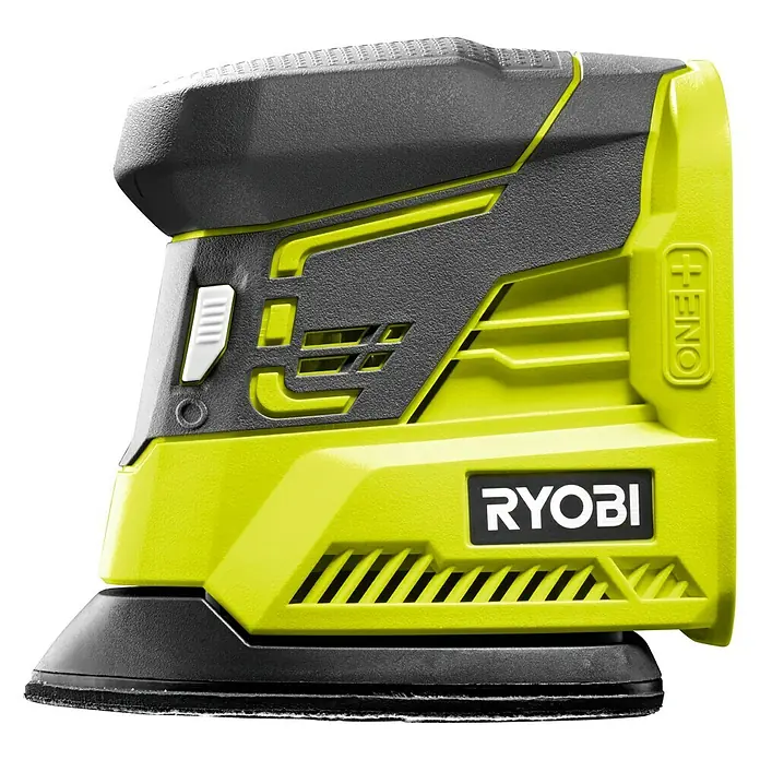 Ryobi ONE+ Akku-Delta-Vibrationsschleifer R18PS-0 - 18 V, 5 Ah, Ohne Akku, 22.000 U/min - Linke Seitenansicht