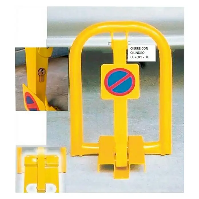 Barrera de seguridad para el parking 5103 - An x Al: 30 x 50 cm, Acero