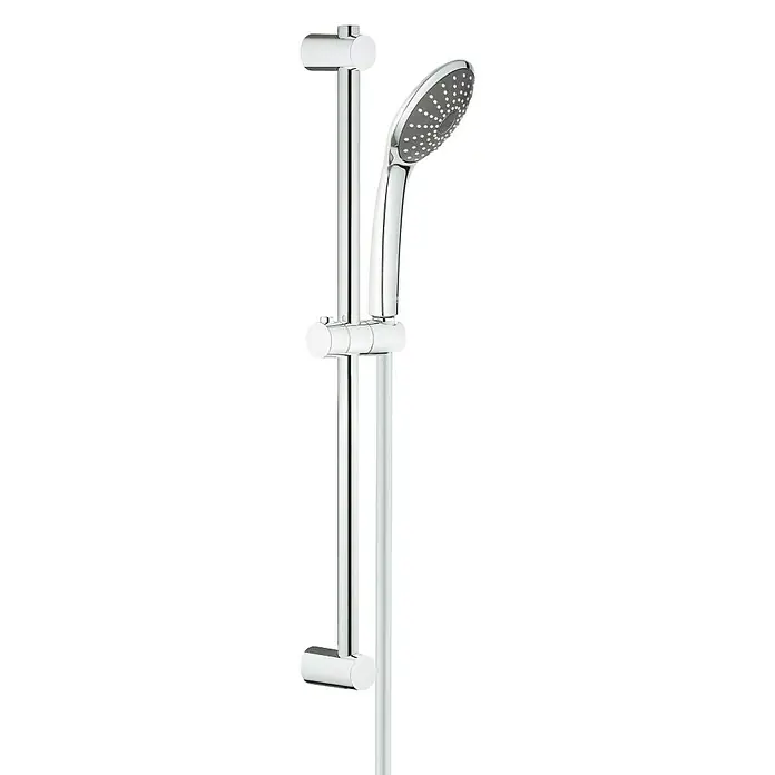 Grohe Conjunto de ducha Vitalio Joy - Distancia entre orificios: 47 cm - 62 cm, Tipos de chorro: Rain, Cromo