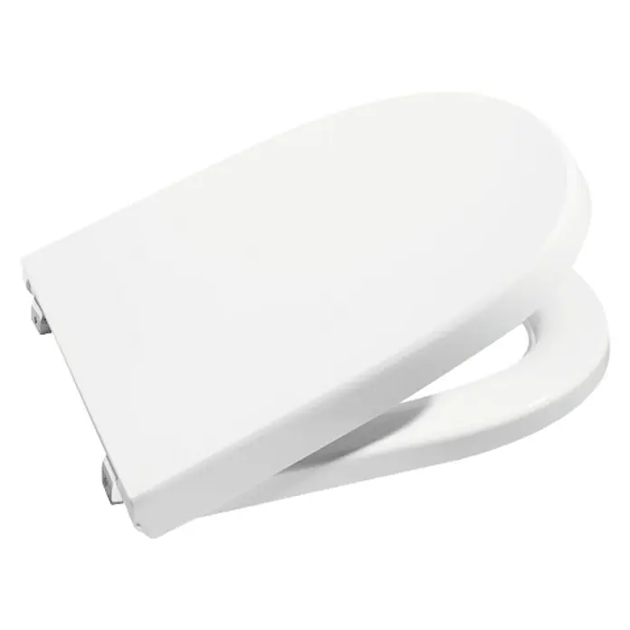 Roca Meridian-N Tapa de WC - Termoplástico, Blanco, Antibacteriano