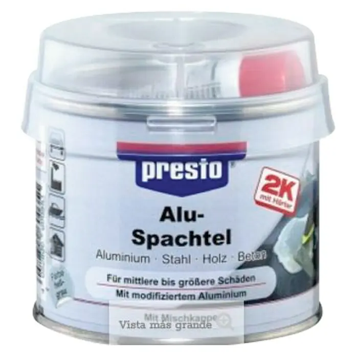 Presto Masilla de metal al aluminio - 250 g