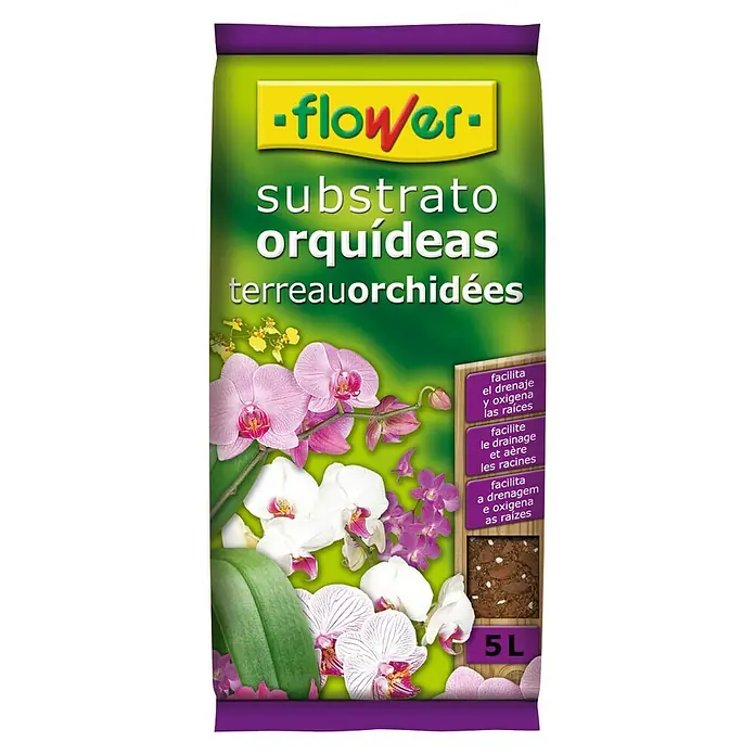 Flower Tierra para orquídeas - 5 l