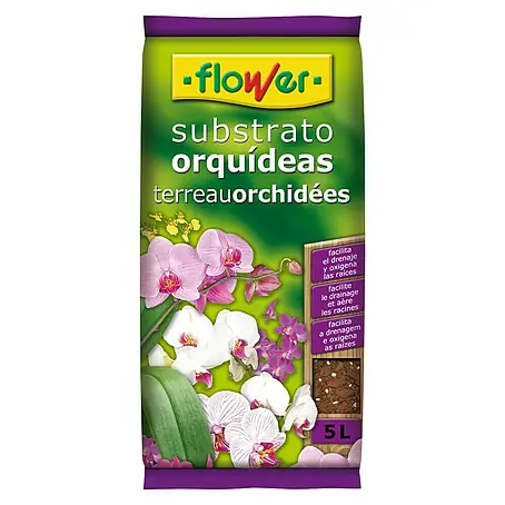 Flower  Tierra para orquídeas