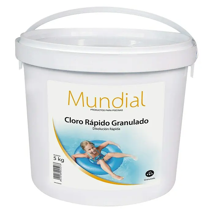 Mundial Cloro granulado rápido - 5 kg