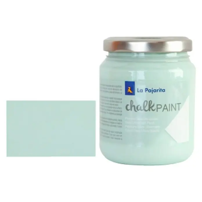 La Pajarita Pintura de tiza Chalk Paint - Mint, 175 ml, Mate