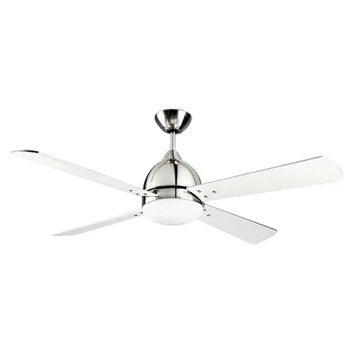 Leds-C4 Ventilador de techo Borneo - Diámetro: 106 cm, Plateado, 40 W, AC