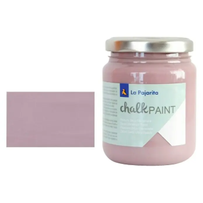 La Pajarita Pintura de tiza Chalk Paint - Malva fumée, 175 ml, Mate