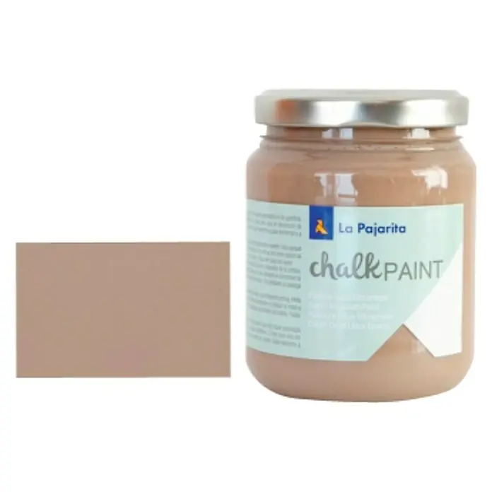 La Pajarita Pintura de tiza Chalk Paint - Marrón Eiffel, 175 ml, Mate