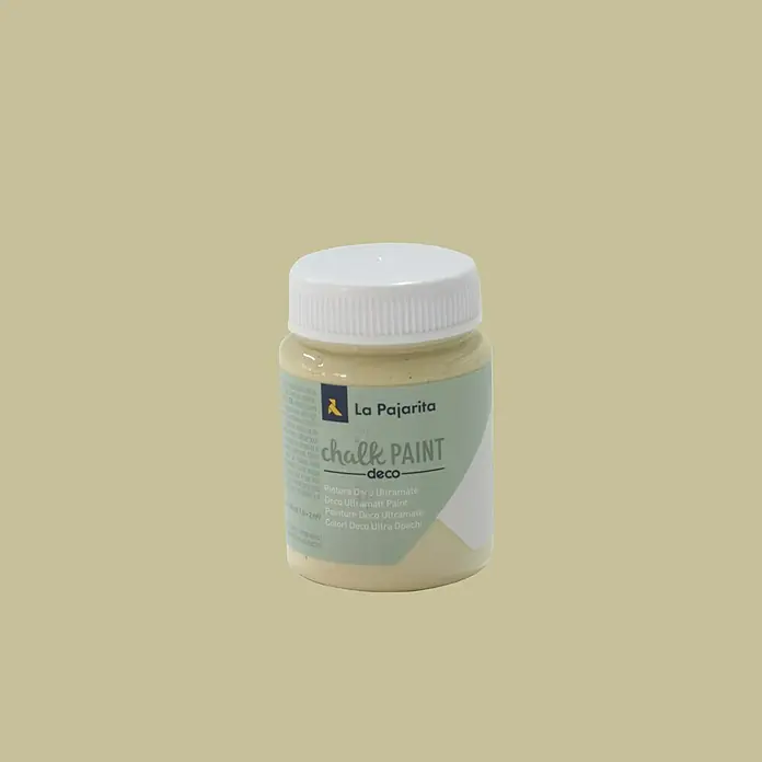 La Pajarita Pintura de tiza Chalk Paint - Dulce lima, 75 ml, Mate