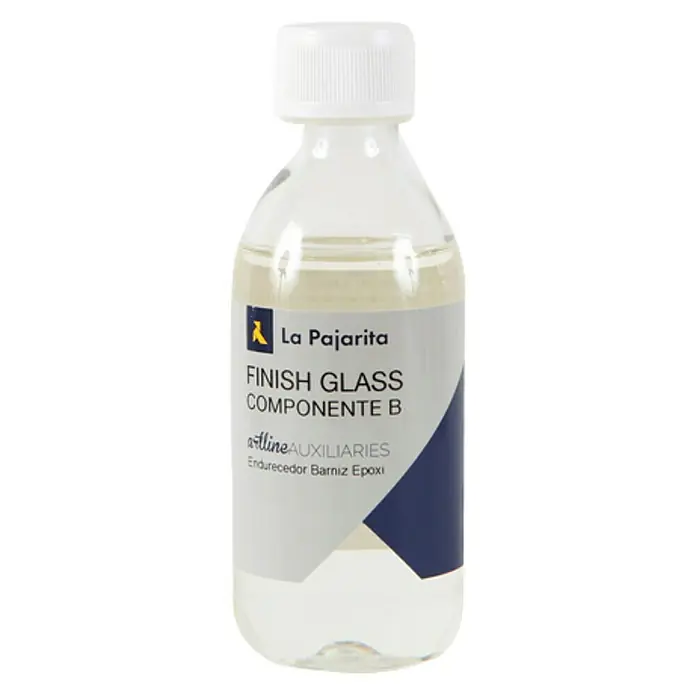La Pajarita Barniz Finish Glass B - Brillante, 250 ml, Incoloro