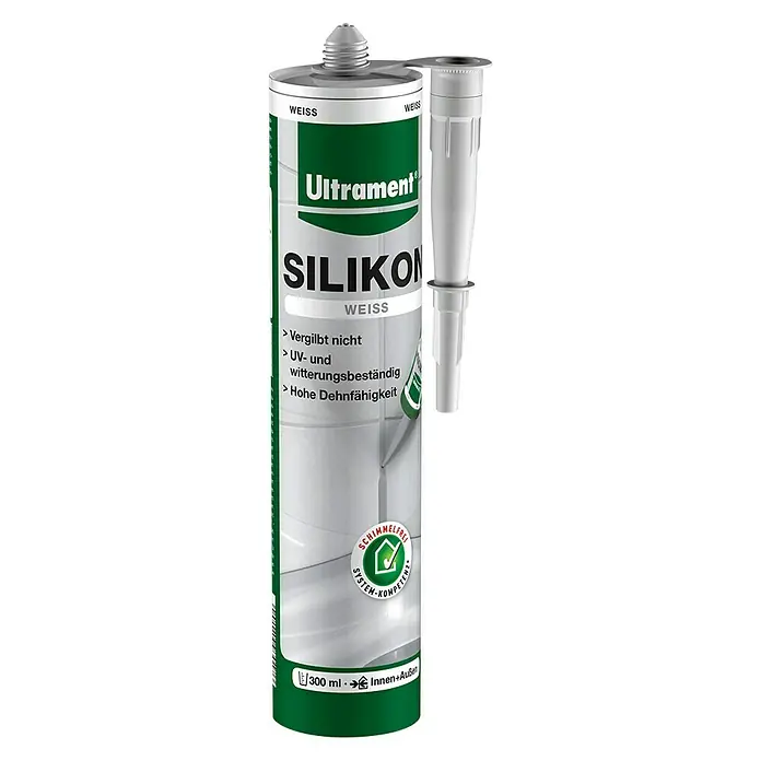 Ultrament Silikon - 300 ml, Transparent - Vorderansicht