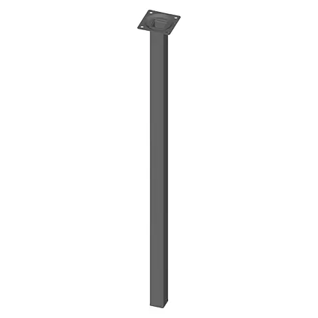 Element System  Pata de tubo de acero cuadrangular